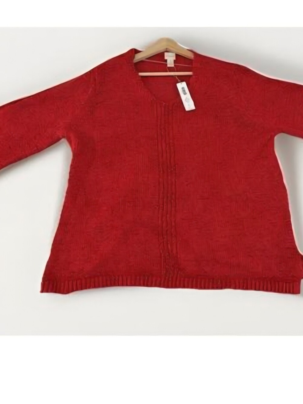CHICO'S pullover SWEATER bell sleeves BETTI brand new V-Neck brand new